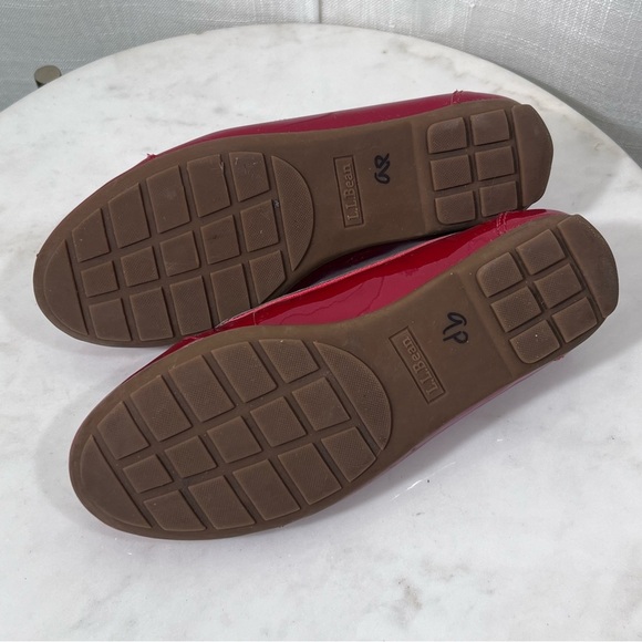L.L. Bean Coastal Skimmer Flats Red Blue Size 6 - Picture 13 of 13